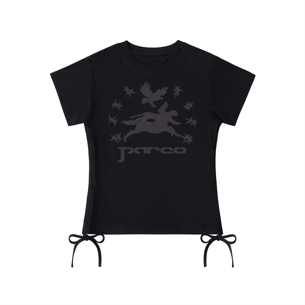 Parco Women's Trademark Tie-Up Tee